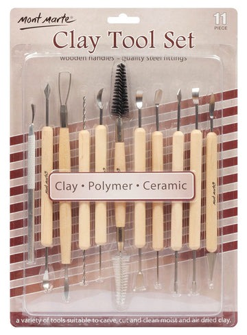 mont-marte-clay-tool-set